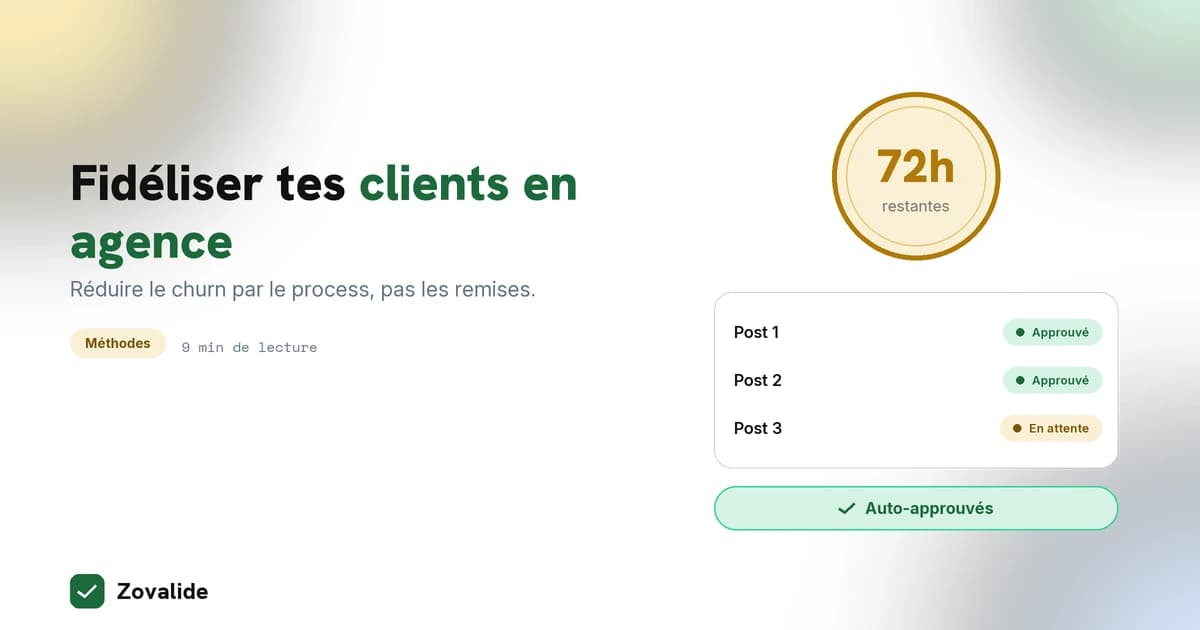 Comment fidéliser ses clients en agence social media : réduire le churn pour de vrai