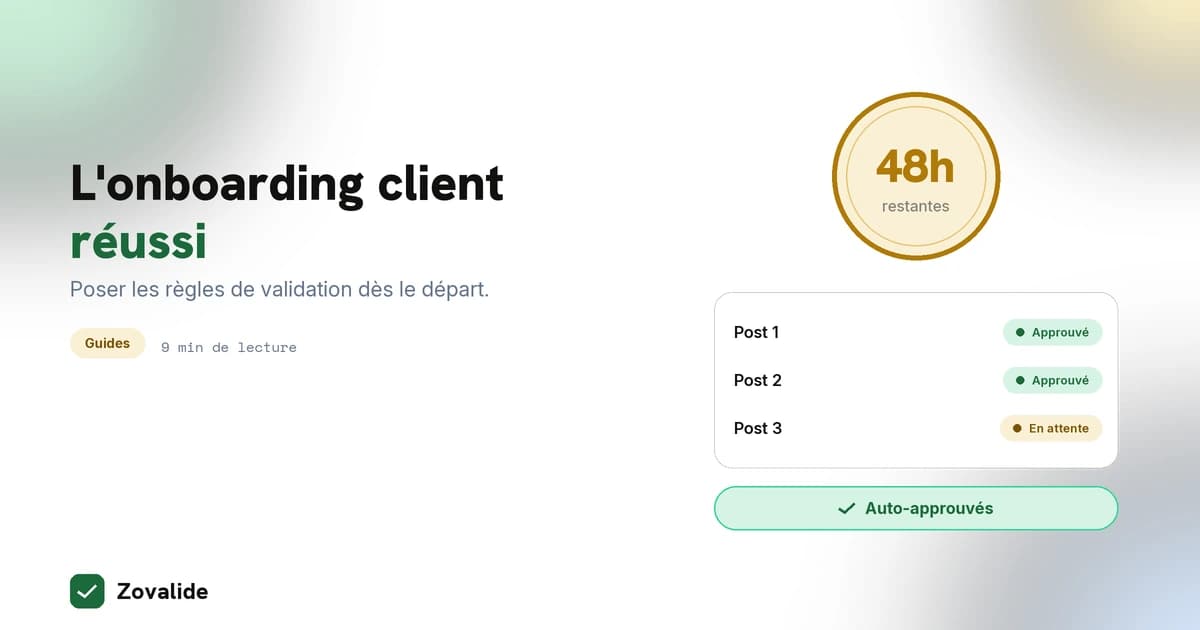 Onboarding client en community management : poser les règles dès le départ